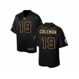 Nike Cleveland Browns #19 Corey Coleman Black Men's Stitched NFL Elite Pro Line Gold Collection Jersey