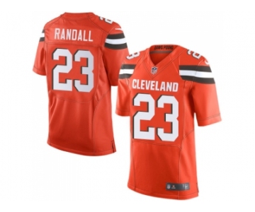 Nike Cleveland Browns #23 Damarious Randall Orange Alternate Men Stitched NFL Elite Jersey