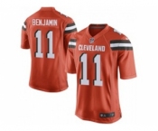 nike nfl jerseys cleveland browns #11 travis benjamin orange[Elite][new style]