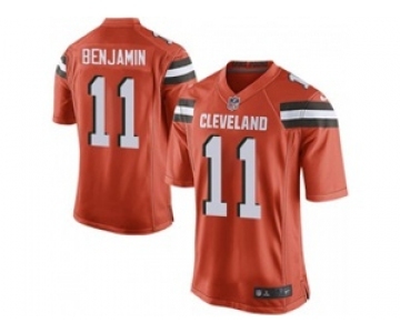 nike nfl jerseys cleveland browns #11 travis benjamin orange[Elite][new style]