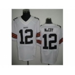 nike nfl jerseys cleveland browns #12 mccoy white[Elite]