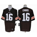 nike nfl jerseys cleveland browns #16 joshua cribbs brown[Elite]