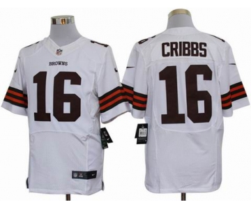 nike nfl jerseys cleveland browns #16 joshua cribbs white[Elite]