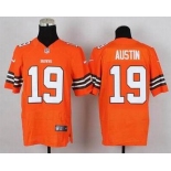 nike nfl jerseys cleveland browns #19 austin orange[Elite][austin]