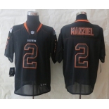 nike nfl jerseys cleveland browns #2 manziel black[Elite lights out]