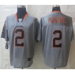 nike nfl jerseys cleveland browns #2 manziel grey[Elite lights out]