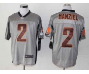 nike nfl jerseys cleveland browns #2 manziel grey[Elite shadow]