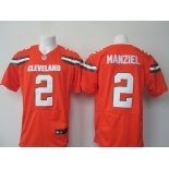 nike nfl jerseys cleveland browns #2 manziel orange[Elite][new style]