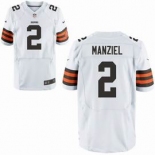 nike nfl jerseys cleveland browns #2 manziel white[Elite]