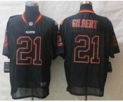 nike nfl jerseys cleveland browns #21 gilbert black[Elite lights out]