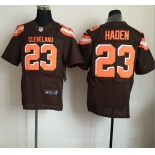 nike nfl jerseys cleveland browns #23 joe haden brown[Elite][new style]