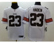 nike nfl jerseys cleveland browns #23 joe haden white[Elite]