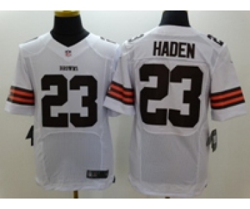 nike nfl jerseys cleveland browns #23 joe haden white[Elite]