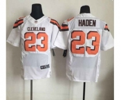 nike nfl jerseys cleveland browns #23 joe haden white[Elite][new style]