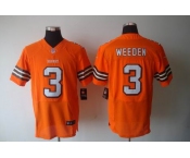 nike nfl jerseys cleveland browns #3 weeden orange[Elite]