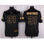 nike nfl jerseys cleveland browns #31 whitner black gold collection[Elite]