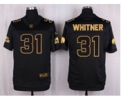 nike nfl jerseys cleveland browns #31 whitner black gold collection[Elite]