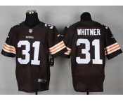 nike nfl jerseys cleveland browns #31 whitner brown[Elite]