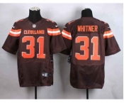 nike nfl jerseys cleveland browns #31 whitner brown[Elite][new style]