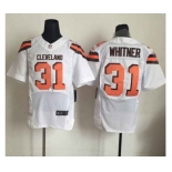 nike nfl jerseys cleveland browns #31 whitner white[Elite][new style]