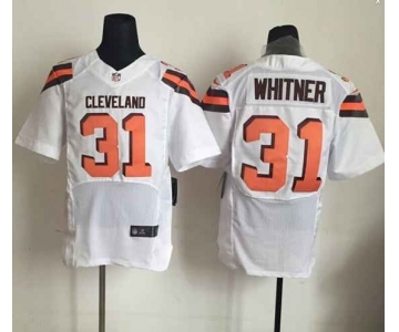 nike nfl jerseys cleveland browns #31 whitner white[Elite][new style]