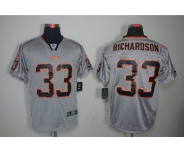 nike nfl jerseys cleveland browns #33 richardson grey[Elite lights out]