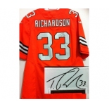 nike nfl jerseys cleveland browns #33 richardson orange[Elite signature]