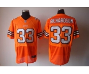 nike nfl jerseys cleveland browns #33 richardson orange[elite]