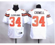 nike nfl jerseys cleveland browns #34 crowell white[Elite][new style]