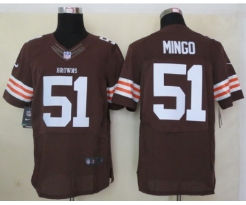 nike nfl jerseys cleveland browns #51 mingo brown[Elite]