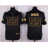 nike nfl jerseys cleveland browns #55 mack black gold collection[Elite]