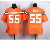 nike nfl jerseys cleveland browns #55 mack orange[Elite][new style]