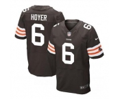 nike nfl jerseys cleveland browns #6 hoyer brown[Elite]