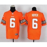 nike nfl jerseys cleveland browns #6 hoyer orange[Elite]