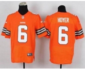 nike nfl jerseys cleveland browns #6 hoyer orange[Elite]