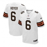 nike nfl jerseys cleveland browns #6 hoyer white[Elite]