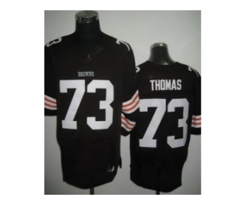 nike nfl jerseys cleveland browns #73 joe thomas black[Elite]