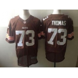 nike nfl jerseys cleveland browns #73 joe thomas brown[Elite]