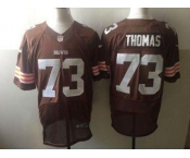 nike nfl jerseys cleveland browns #73 joe thomas brown[Elite]