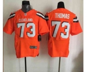 nike nfl jerseys cleveland browns #73 joe thomas orange[Elite][new style]