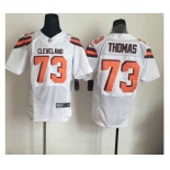 nike nfl jerseys cleveland browns #73 joe thomas white[Elite][new style]