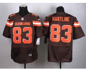 nike nfl jerseys cleveland browns #83 hartline brown[Elite][new style]