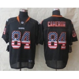 nike nfl jerseys cleveland browns #84 cameron black[Elite USA flag fashion]