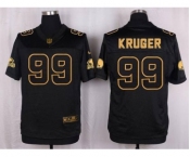 nike nfl jerseys cleveland browns #99 kruger black gold collection[Elite][kruger]