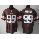 nike nfl jerseys cleveland browns #99 kruger brown[Elite][kruger]