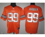 nike nfl jerseys cleveland browns #99 kruger orange[Elite][kruger]