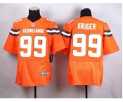 nike nfl jerseys cleveland browns #99 kruger orange[Elite][new style][kruger]