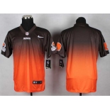 nike nfl jerseys cleveland browns blank brown-orange[Elite drift fashion][second version]