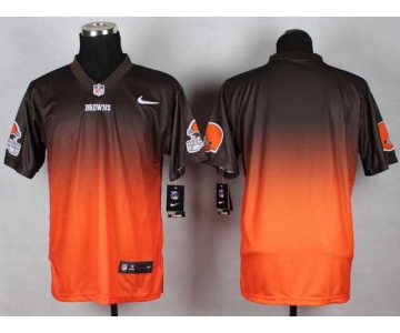 nike nfl jerseys cleveland browns blank brown-orange[Elite drift fashion][second version]