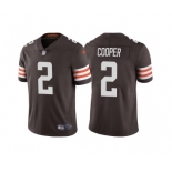 Cleveland Browns #2 Amari Cooper Brown Vapor Untouchable Limited Stitched Jersey